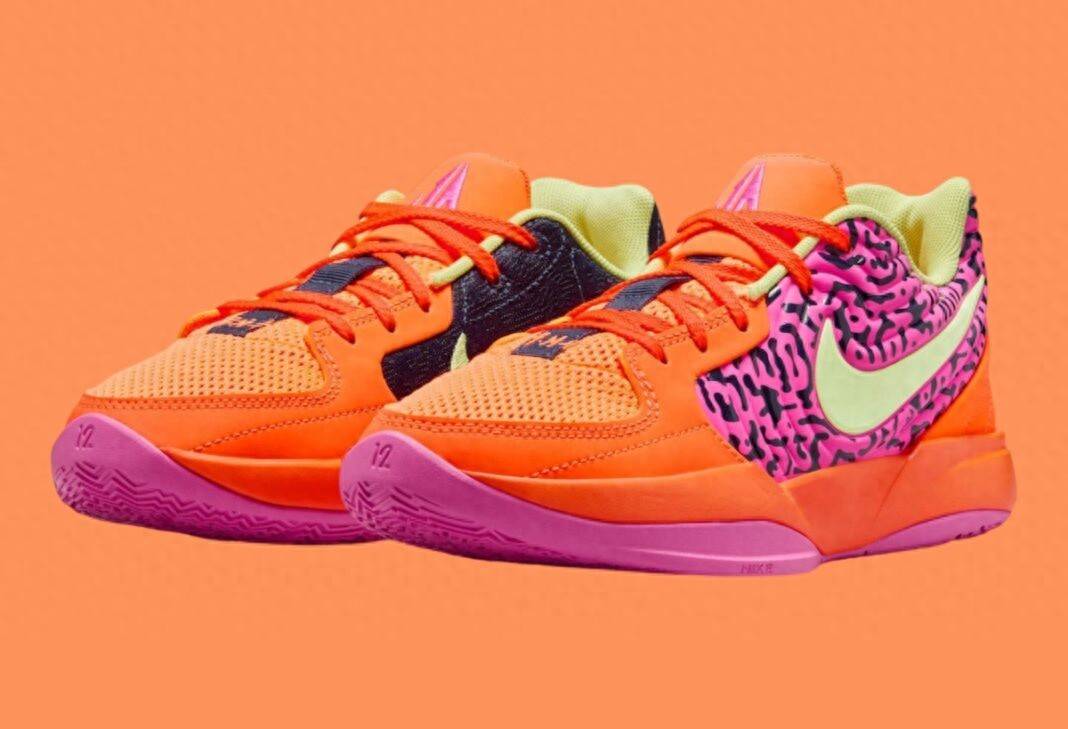 Total Orange”发布采用醒目的橙色鞋面qy球友会网站莫兰特签名鞋Nike Ja 2 “(图1)